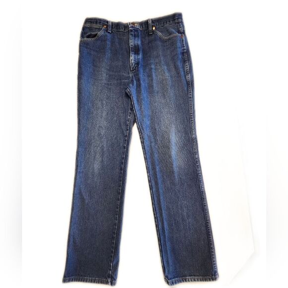 Wrangler Men's Straight Leg Jeans, 100% Cotton, 36x34 - Picture 2 of 9
